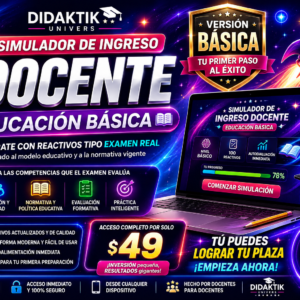 🚀 Simulador Profesional Docente Educación Básica | Versión Inicial